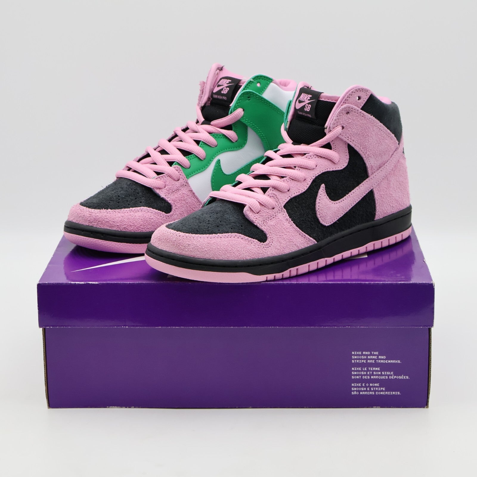 CU7349-001 Nike SB Dunk High Pro PRM Invert Celtics (Men's)
