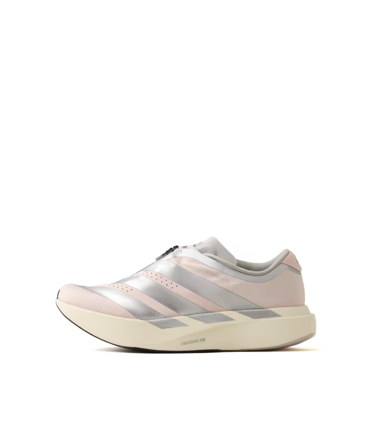 LC1125 Naked à adidas Adizero Evo SL Zip "Sandy Pink/Silver Metallic" (Women's)