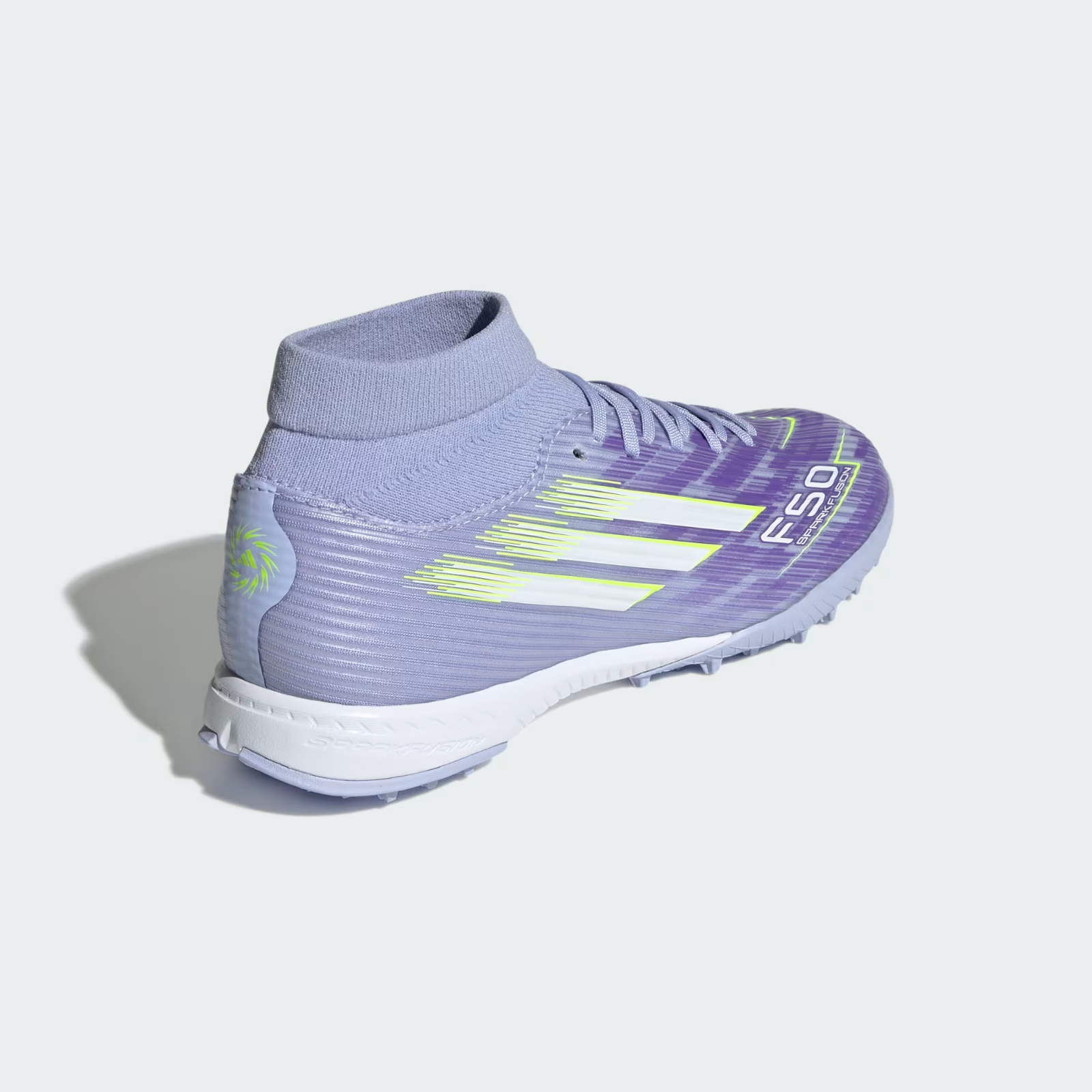 JI0014 adidas F50 Sparkfusion League Turf Boots Violet Tone (Women's)