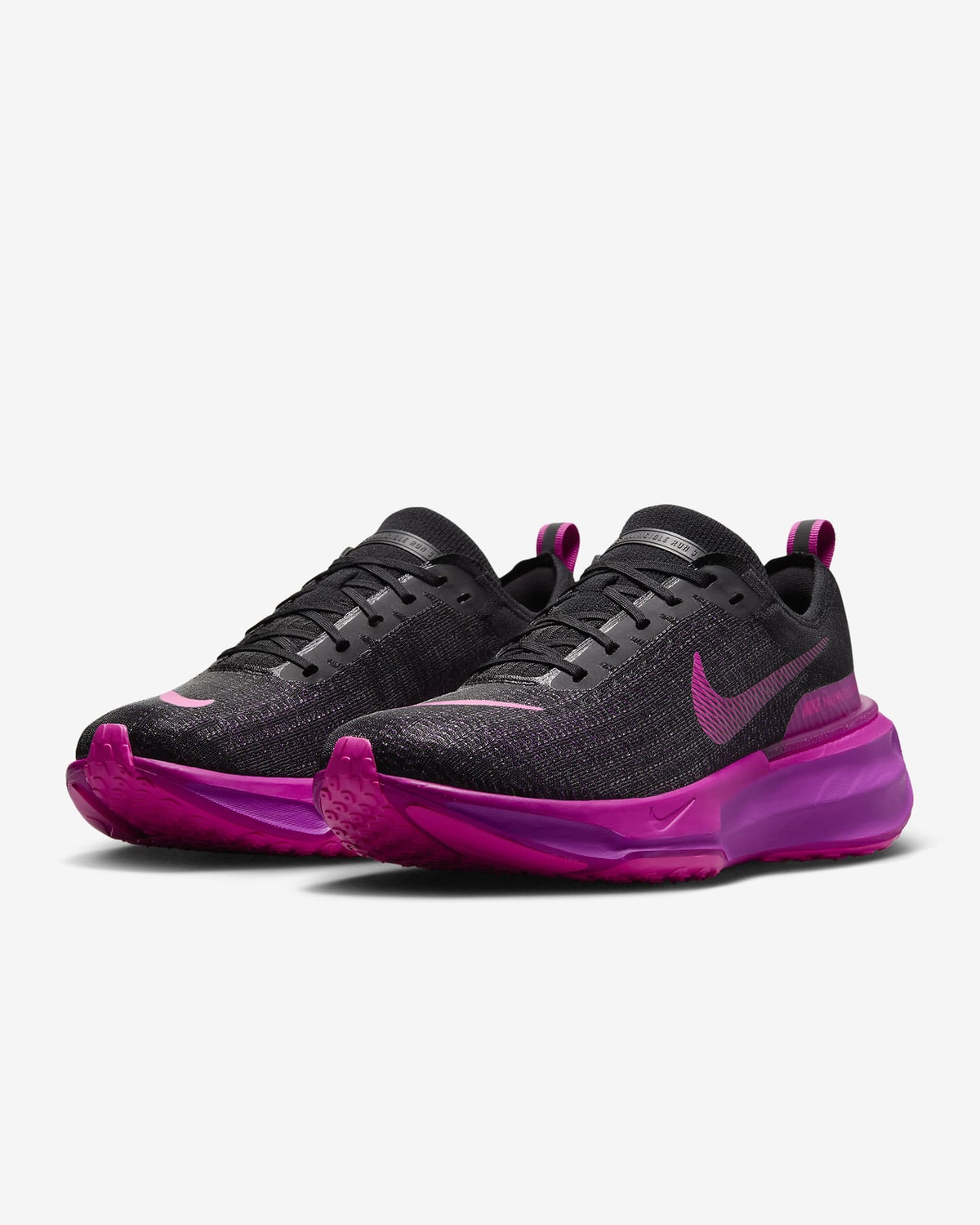 DR2615-006 Nike Invincible 3 Black Vivid Grape Hyper Violet Laser Fuchsia (Men's