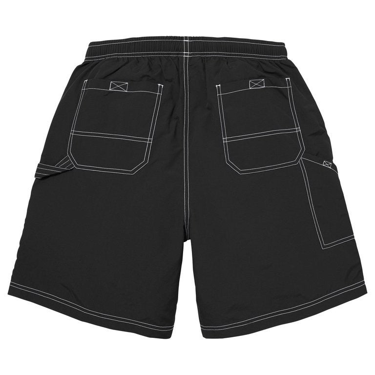 Supreme Nylon Painter Short Black