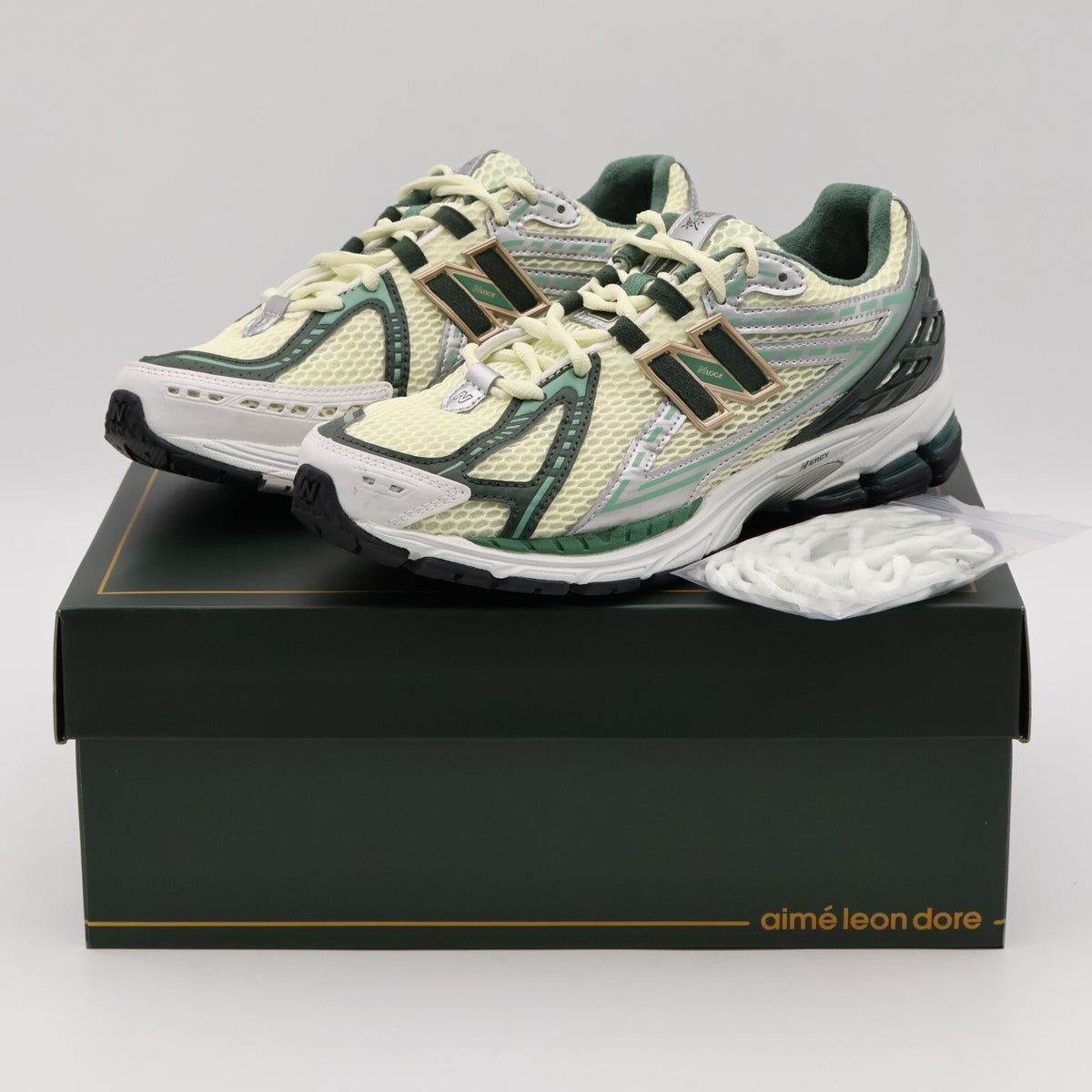 M1906RL1 Aimé Leon Dore New Balance 1906R Jade White Green Gold Silver (Men's)