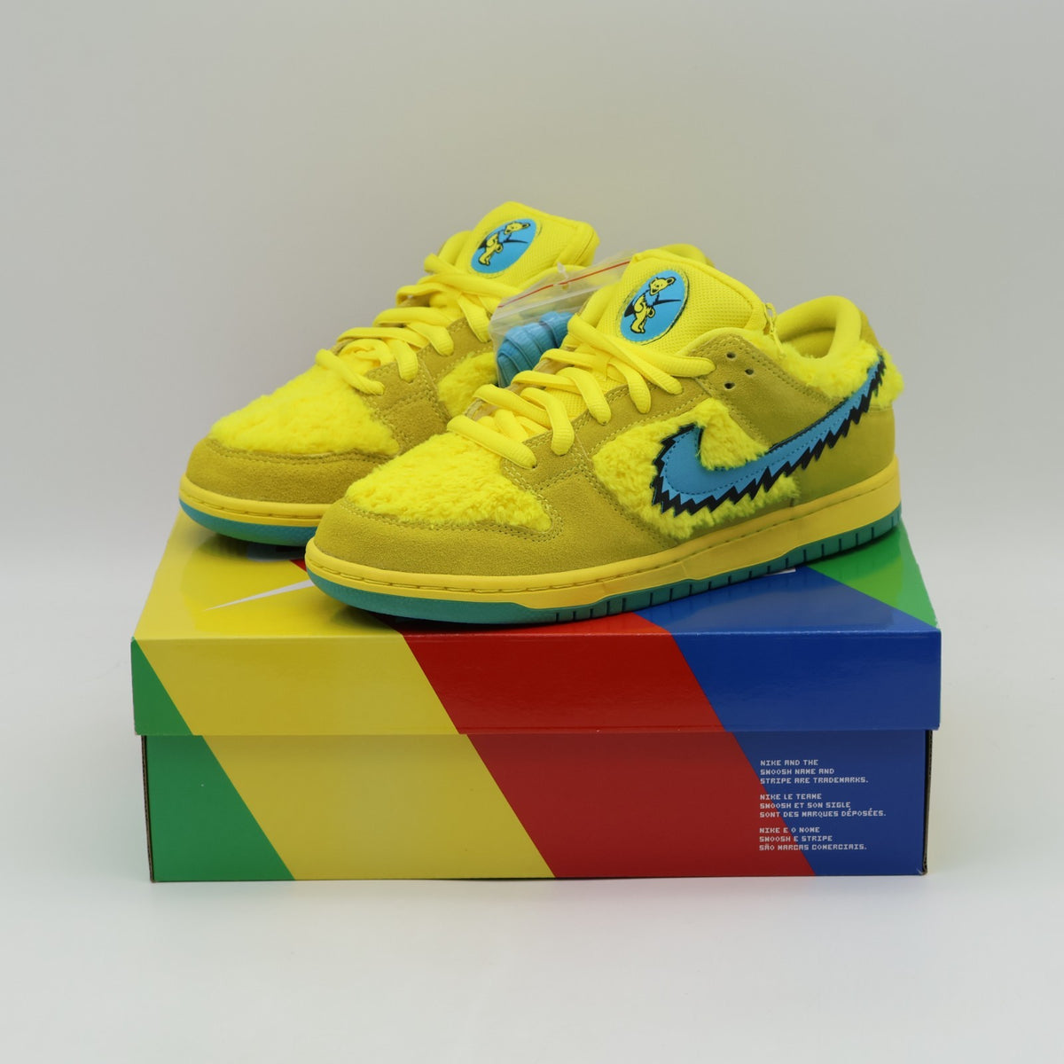 CJ5378-700 Grateful Dead à Nike SB Dunk Low "Yellow Bear" (Men's)