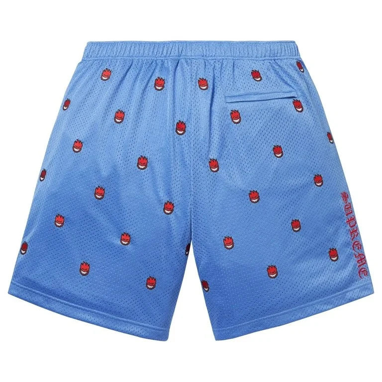 Supreme x Spitfire Mesh Short Light Blue