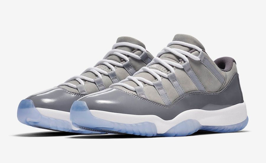 528895-003 Nike Air Jordan 11 Low "Cool Grey" (Men's)