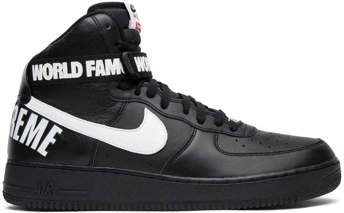 698696-010 Nike Air Force 1 High Supreme Special "Black/White" (Men's)