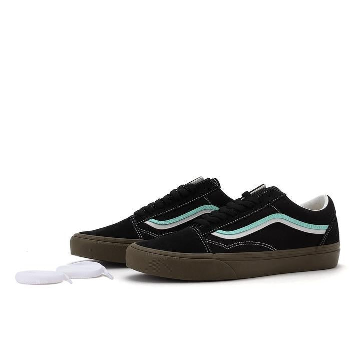 VN000EG8HJL Vans Old Skool DS Black Aruba Blue (Men's)