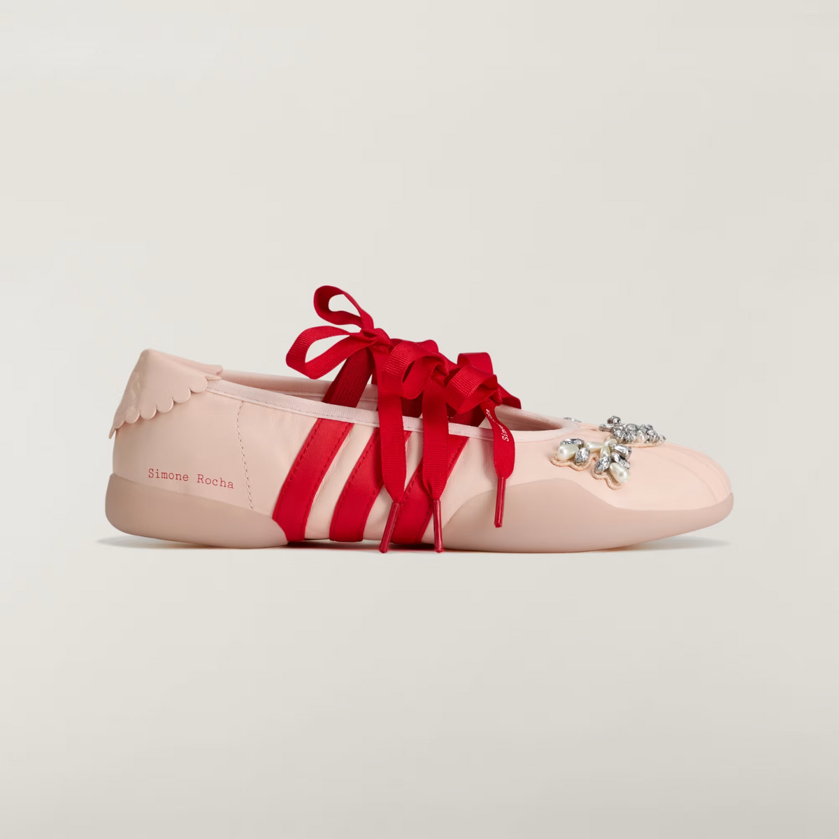 KJ5249 Simone Rocha à adidas Taekwondo Ballerina "Light Pink/Red" (Women's)