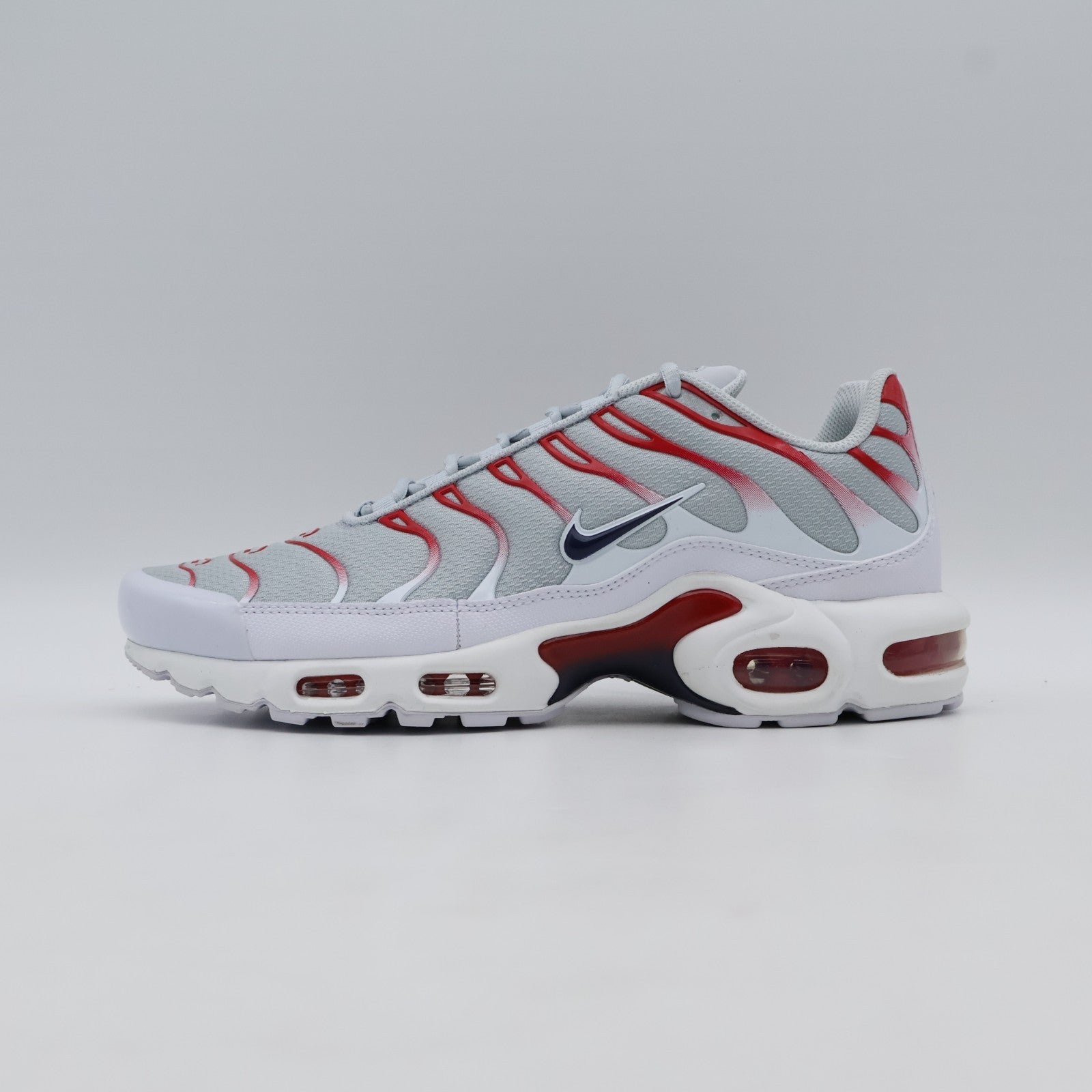 DM0032-034 Nike Air Max Plus Pure Platinum University Red (Men's)
