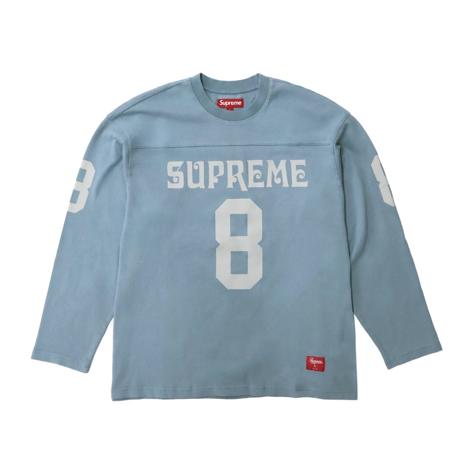 Supreme Affiliated L/S Football Top Dusty Slate