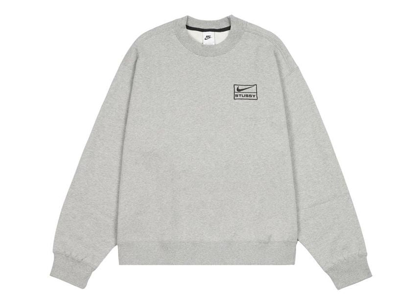 Stussy x Nike Fleece Crew Grey