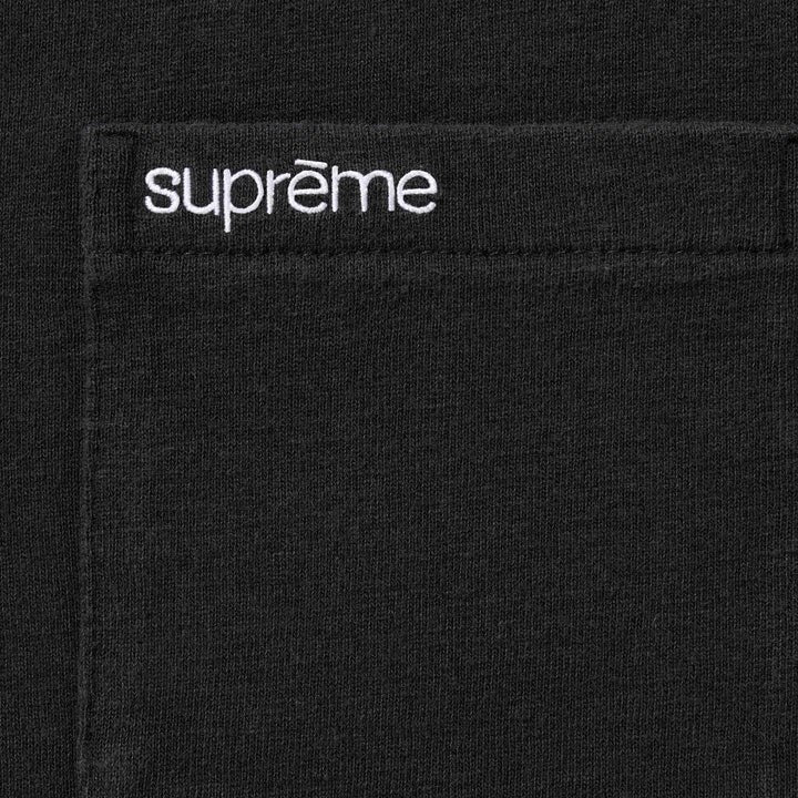 Supreme S/S Pocket Tee Black