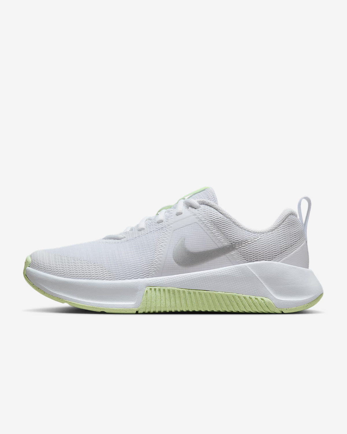 FQ1830-108 Nike MC Trainer 3 White Barely Volt Metallic Silver (Women's)