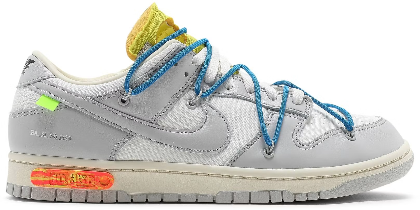 DM1602-112 Off-White à Nike Dunk Low 1 of 50 "Lot.10" (Men's)