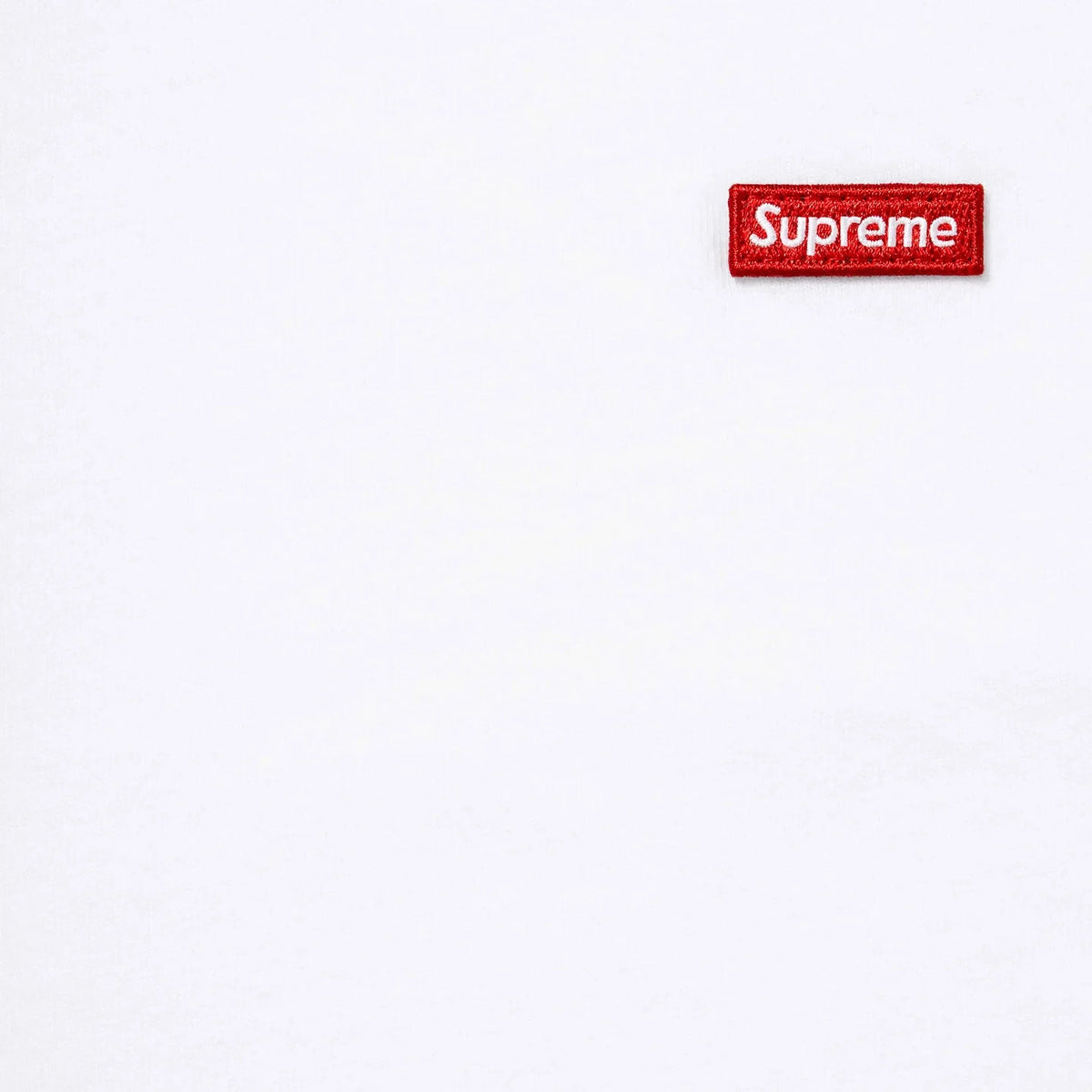 Supreme Small Box L/S Tee (26SS) White