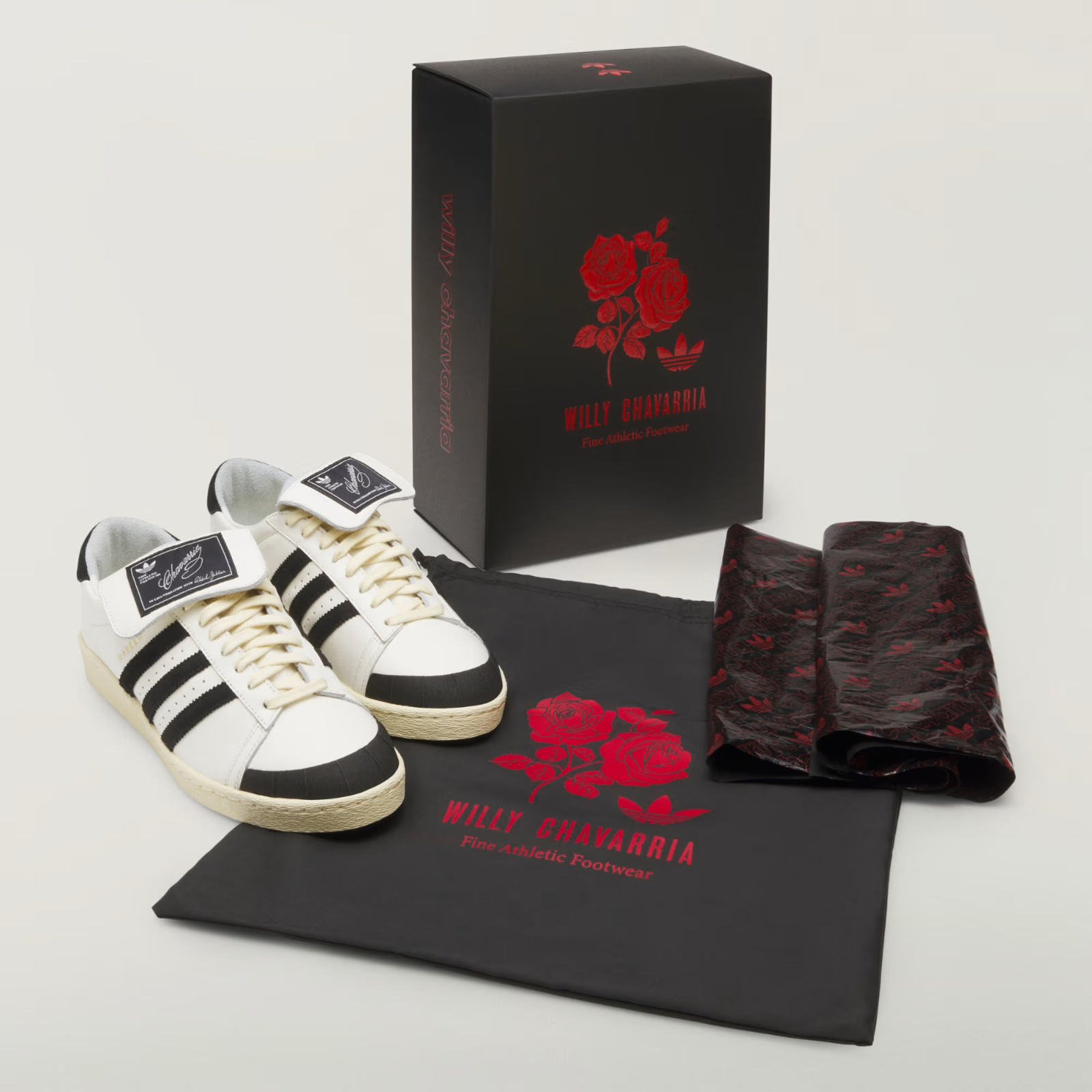 JP6107 Willy Chavarria à adidas Originals Jabbar Low Off White Core Black(Men's)