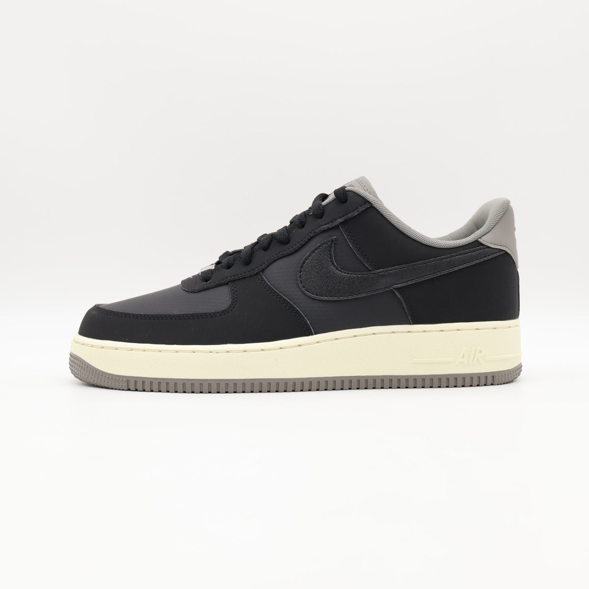 FZ5225-001 Nike Air Force 1 '07 LV8 Black Flat Pewter Coconut Milk (Men's)