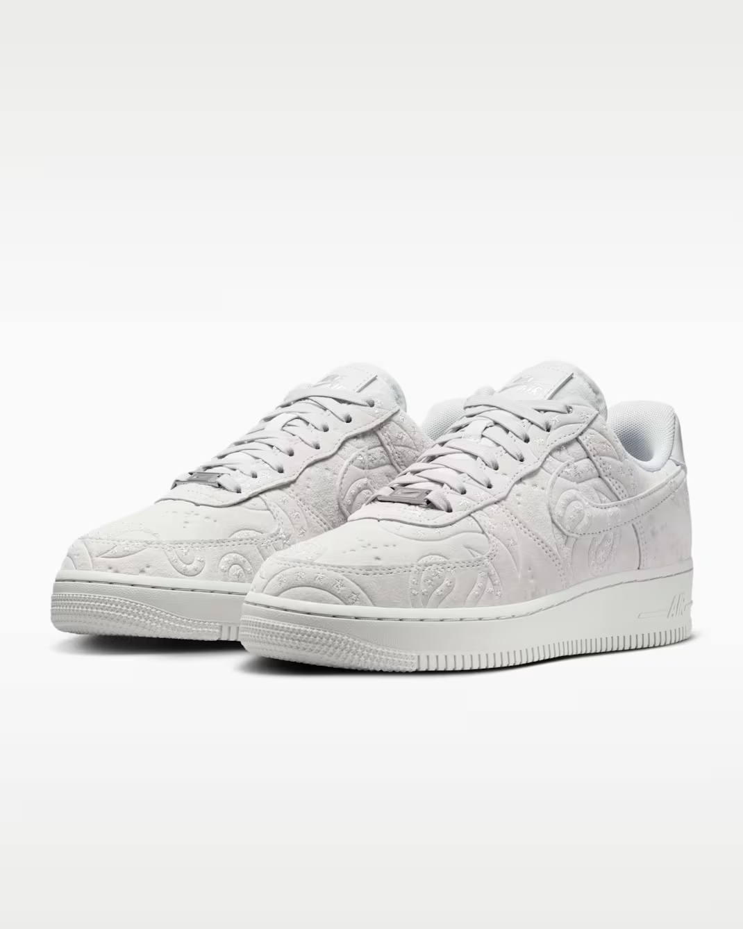 IO1259-002 Nike Air Force 1 '07 Premium+ Paisley Grey Fog (Women's)