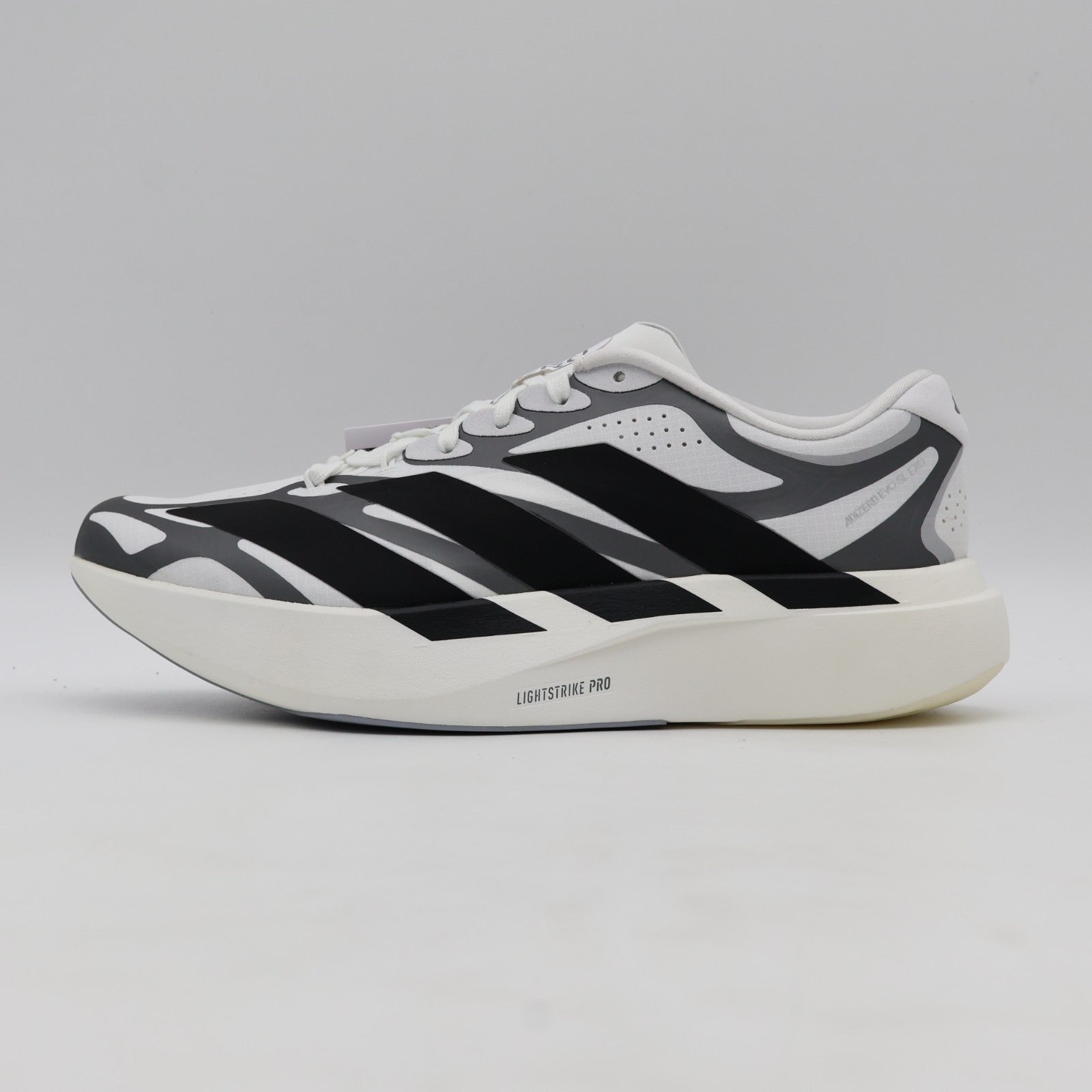 KI4763 adidas Adizero Evo SL EXO Cloud White Core Black Iron Metallic (Men's)