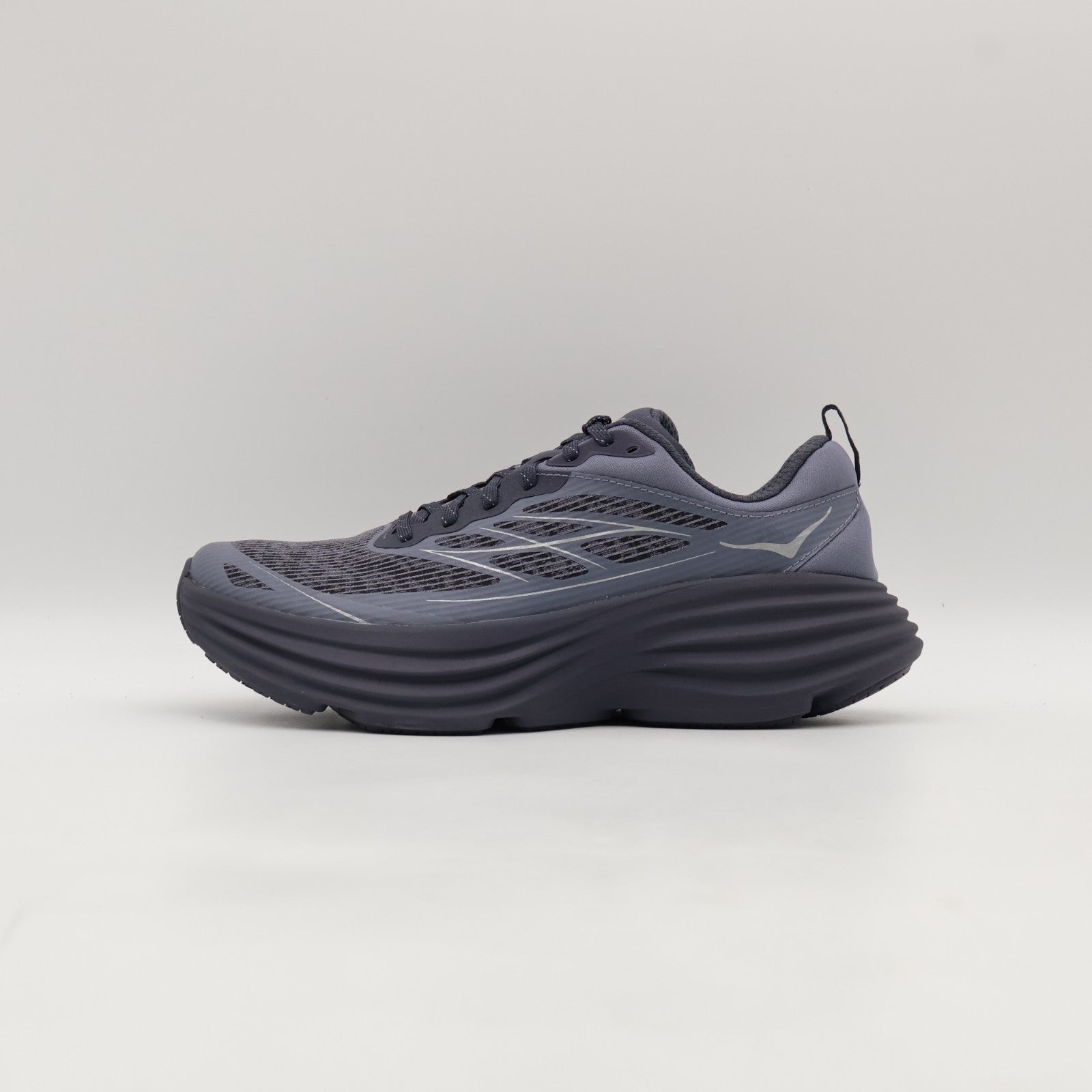 1155391-CYG Hoka Bondi 8 TS Caged Charcoal Grey Gray Skies (Men's)
