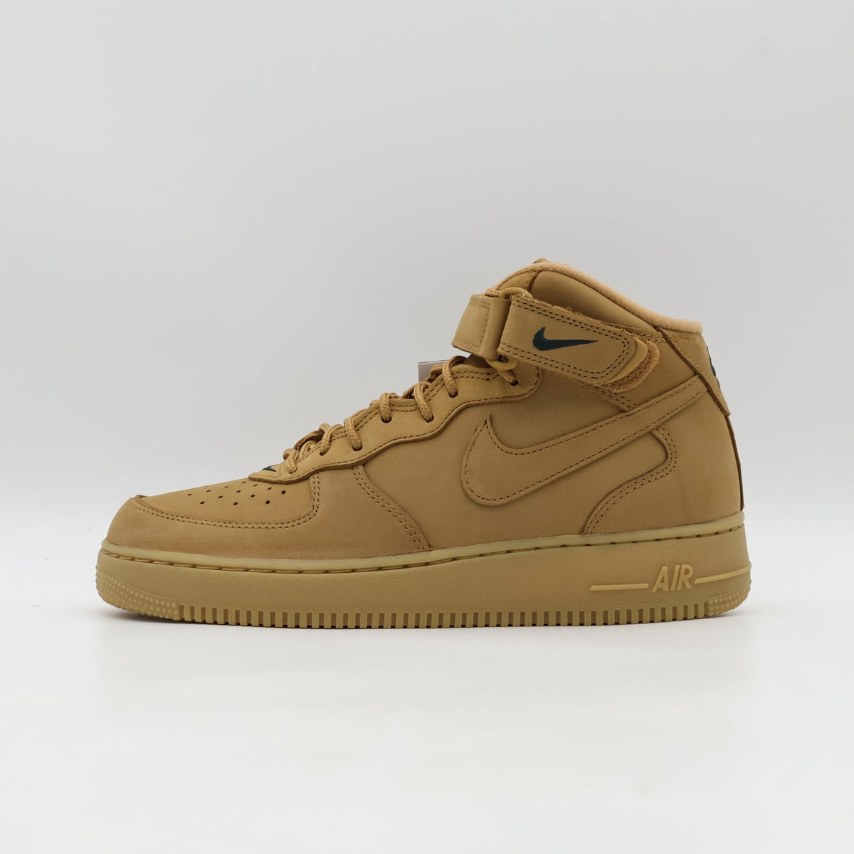 715889-200 Nike Air Force 1 '07 Mid Flax Outdoor Green 2025 (Men's)