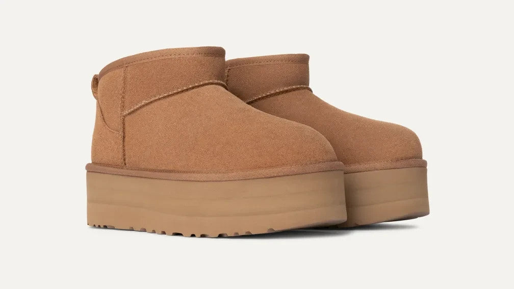 1135092-CHE UGG Classic Ultra Mini Platform Chestnut (Women's)