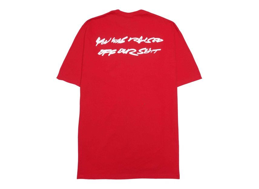 Supreme Futura Box Logo Tee Red