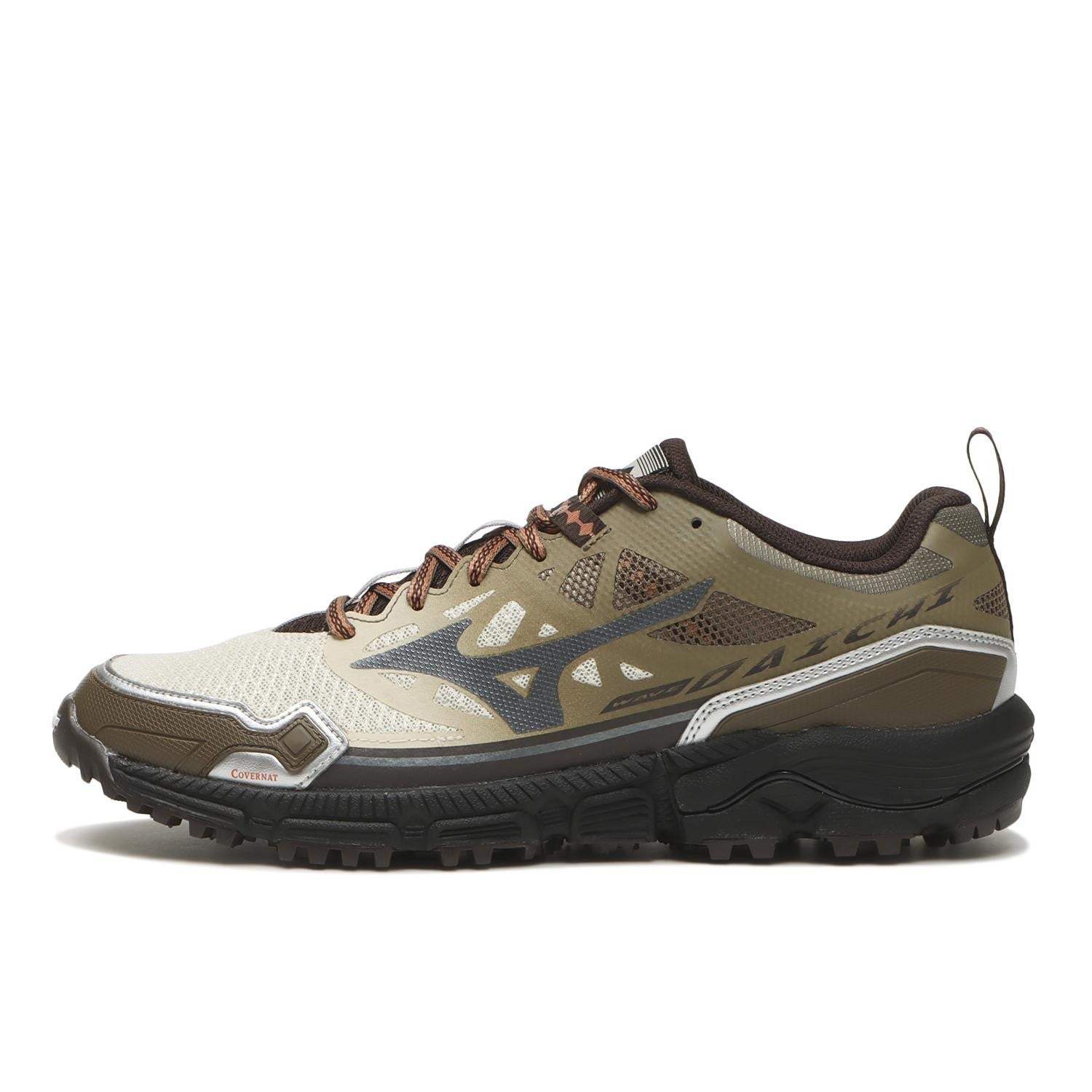 D1GD262101 Covernat Mizuno Wave Daichi LS Khaki/Black (Men's)