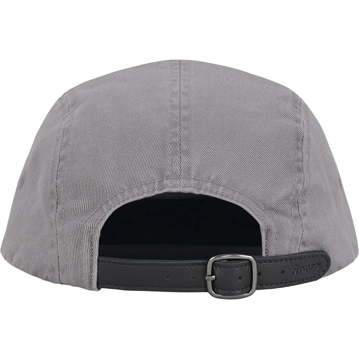Supreme Washed Chino Twill Camp Cap (26SS) Grey