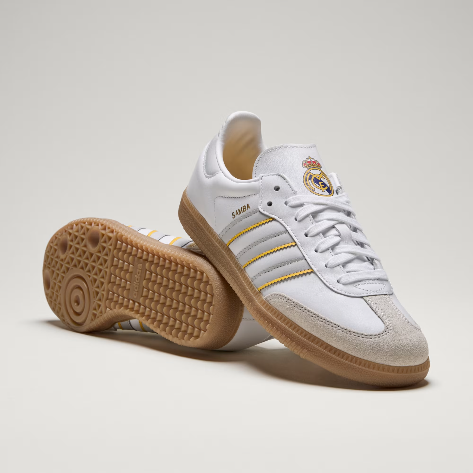 JQ4038 Real Madrid à adidas Originals Samba 2025-2026 White Gum (Men's)