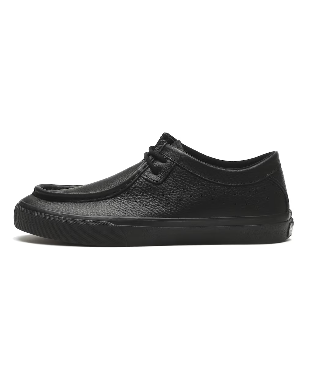 714354-0001 Vans SF Moc Low "Black" (V498 LEA) (Men's)