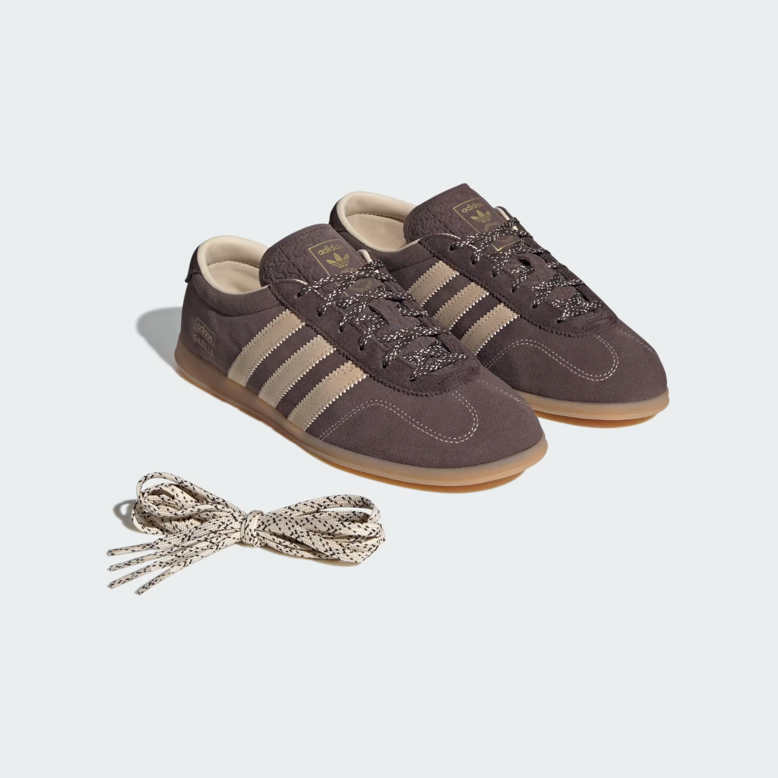 HQ7317 adidas Gazelle Lo Pro Brown Crystal Sand Gum (Men's)