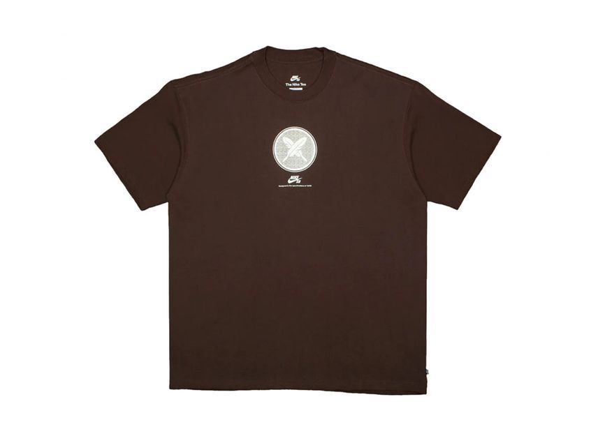 FN0670-237 Nike SB Yuto Horigome Skateboard Tee Brown