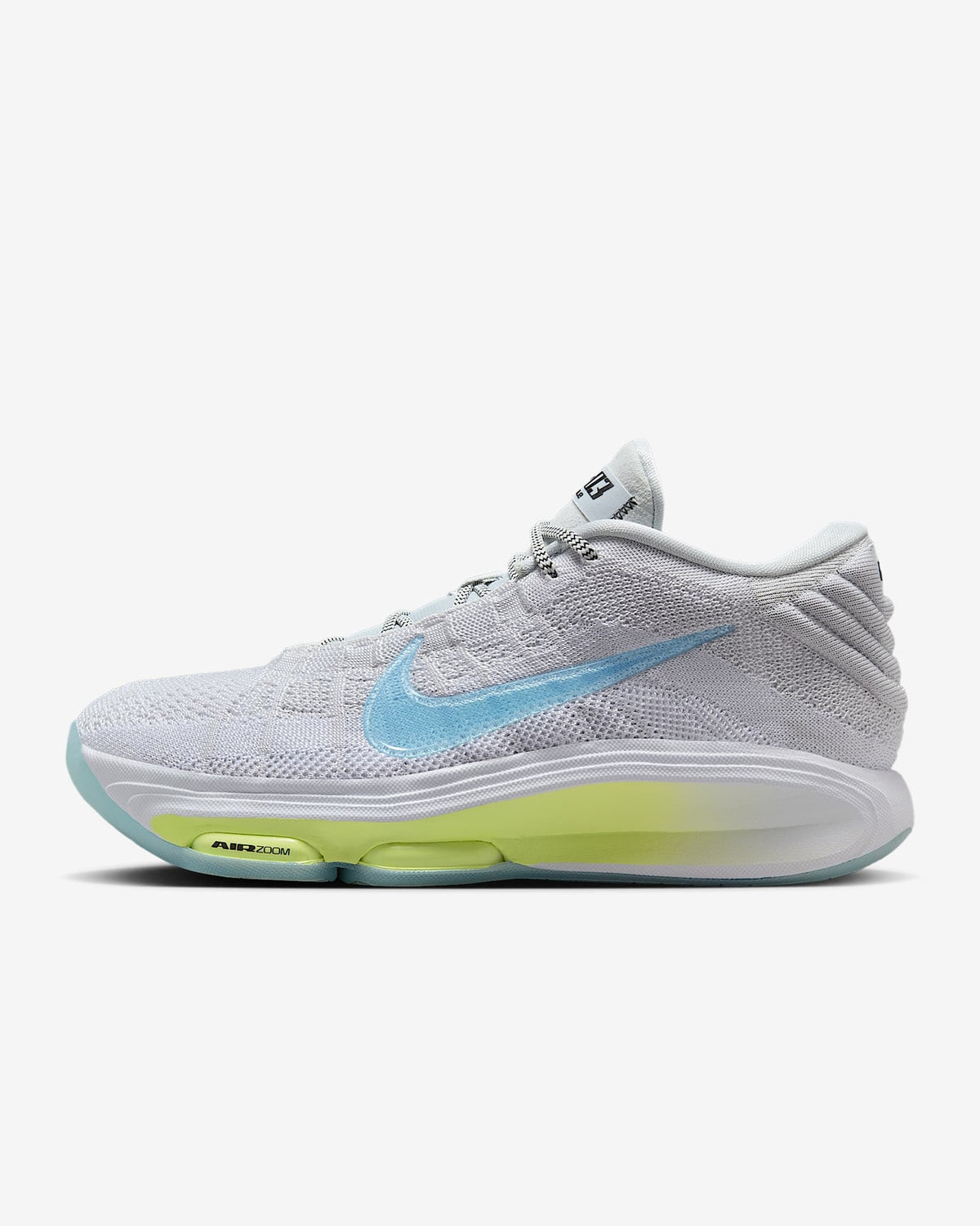 FV5952-004 Nike GT Hustle 3 Pure Platinum White Light Lemon Twist Glacier (Men's