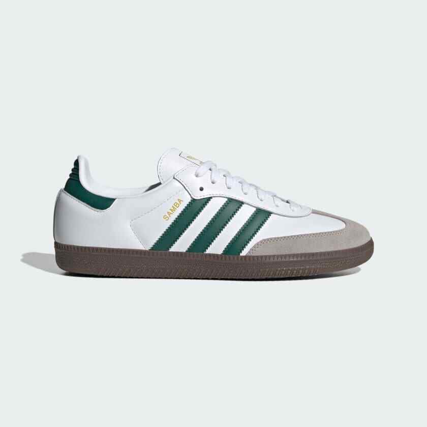 JH8797 adidas Originals Samba OG Cloud White Collegiate Green Clear Granite (Men