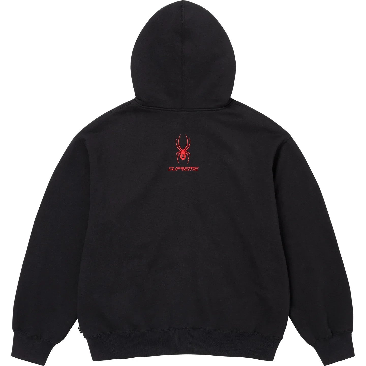 Supreme Spyder Zip Up Hooded Sweatshirt Black