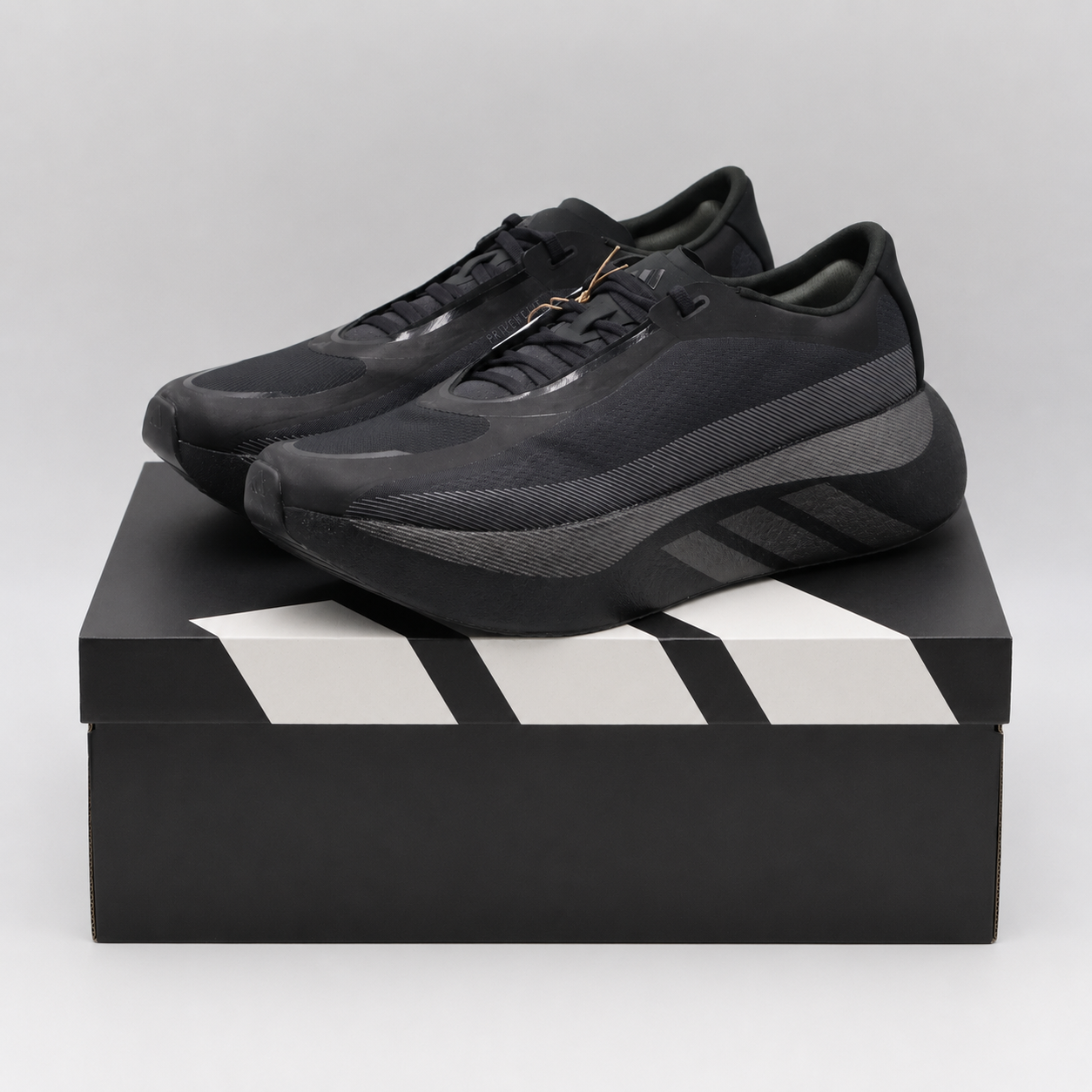 KK0289 adidas Hyperboost Edge Core Black Carbon (Men's)