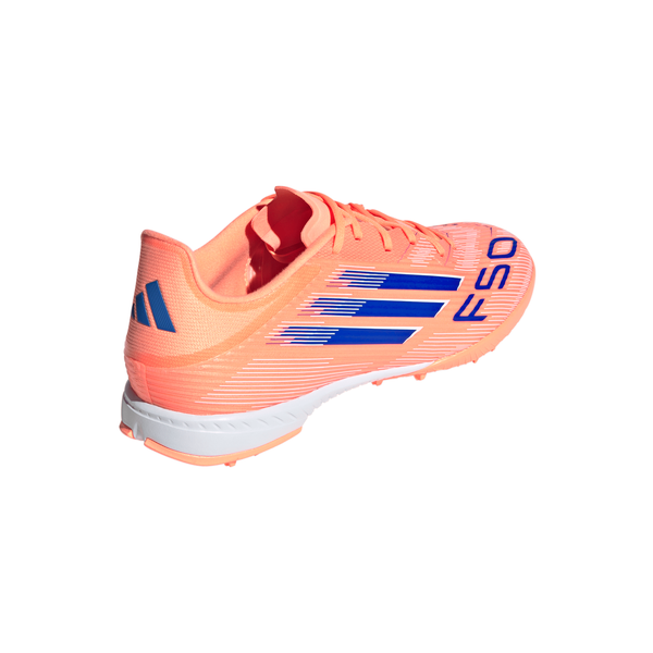 JH7723 adidas F50 League Turf Cleats Beam Orange Lucid Blue Cloud White (Men's)