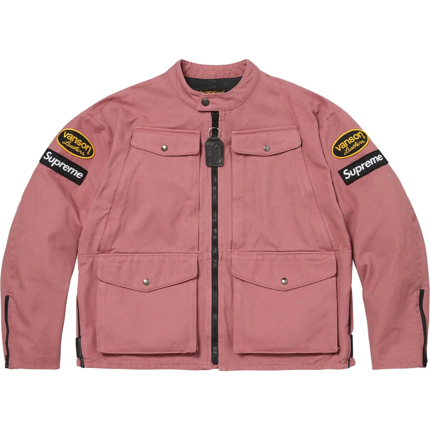 Supreme x Vanson Leathers Cordura Jacket Pink