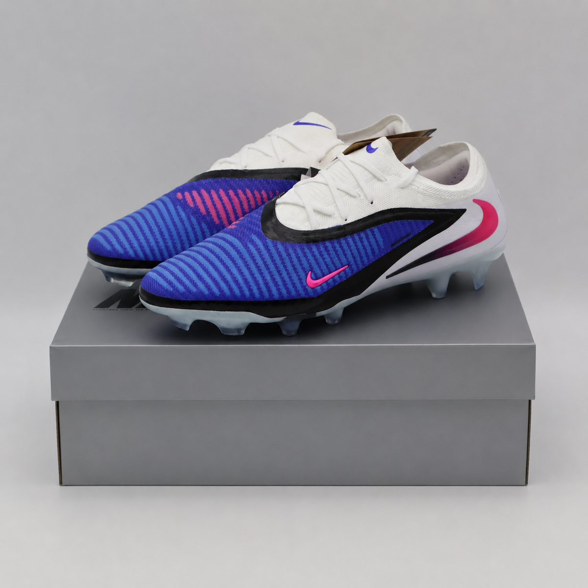 HJ2146-446 Nike Phantom 6 Low Elite Racer Blue White Pink Blast (Men's)