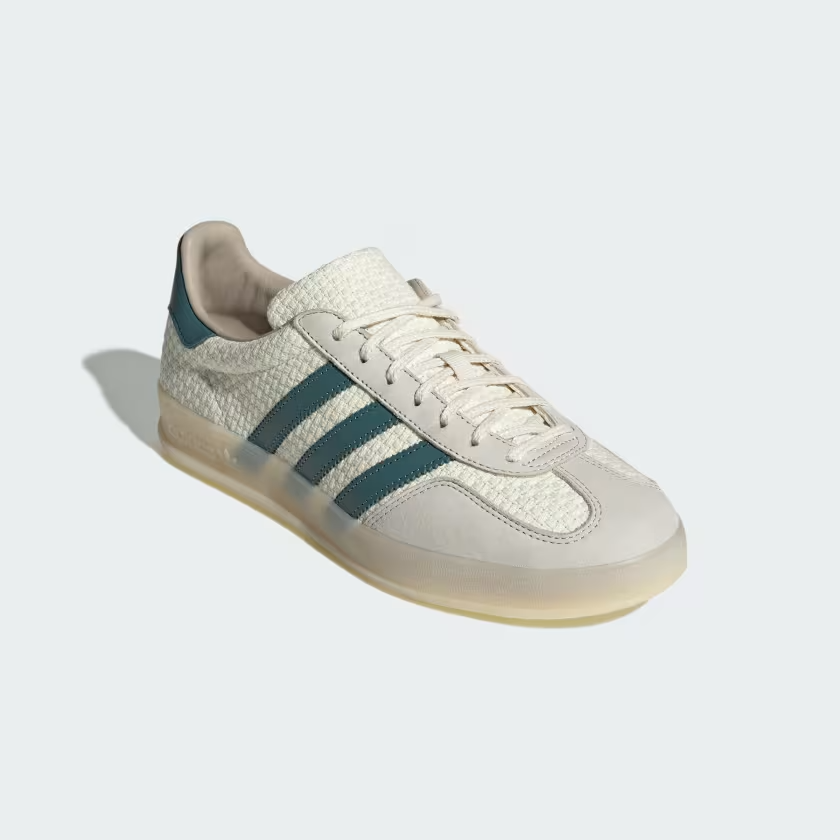 JR3837 adidas Originals Gazelle Indoor Cream White Preloved Teal Wonder (Men's)