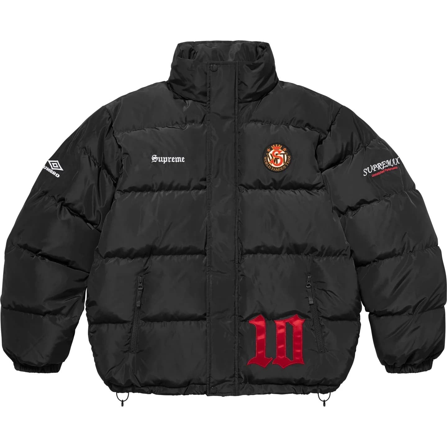 Supreme Umbro Down Puffer Jacket Black