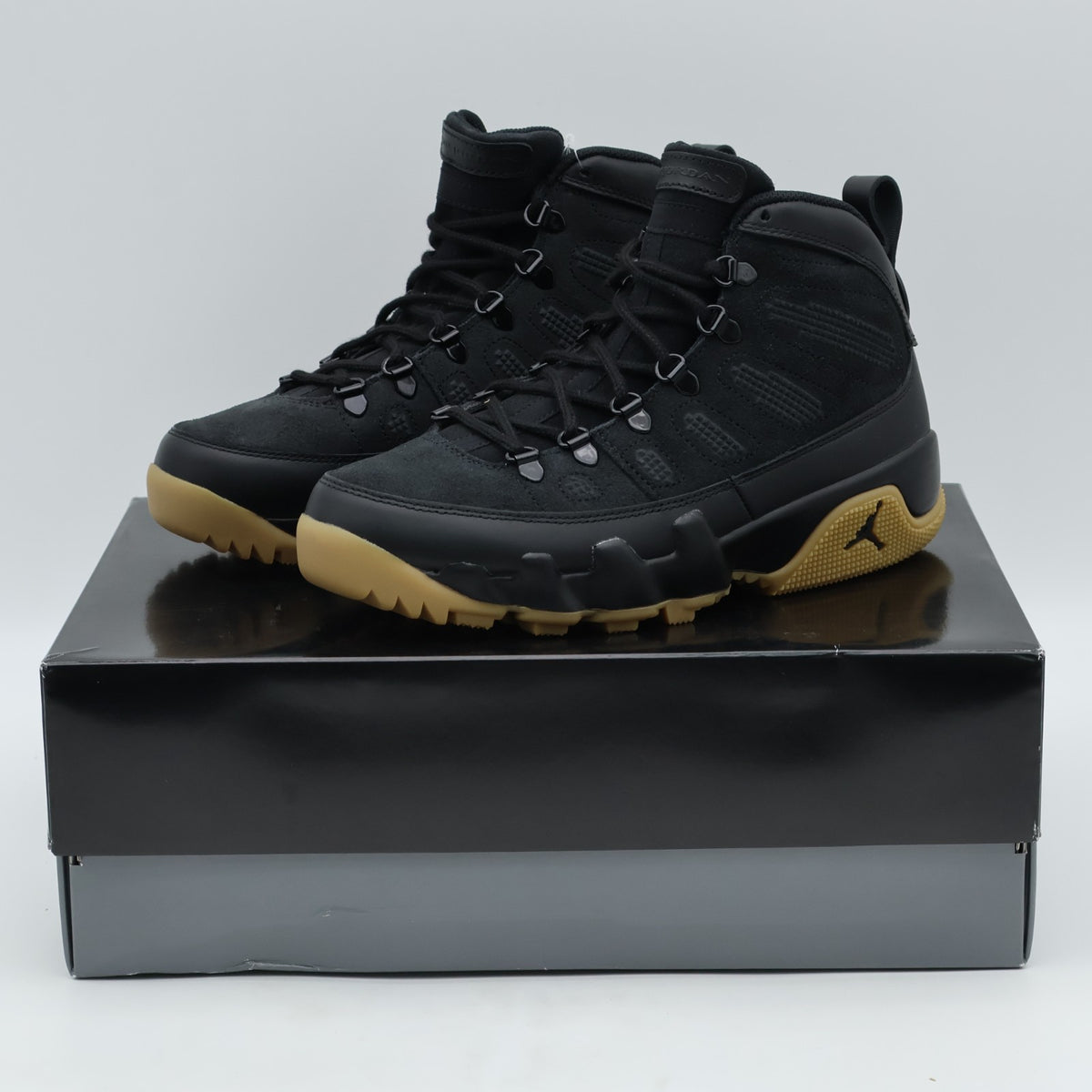 AR4491-025 Nike Air Jordan 9 Retro Boot Black Gum Light Brown (2025) (Men's)