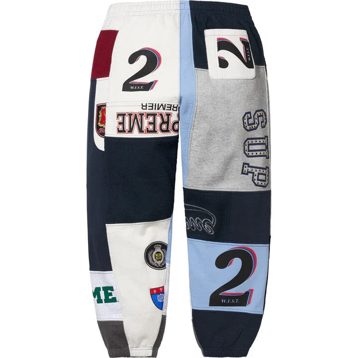 Supreme Patchwork Sweatpant Navy