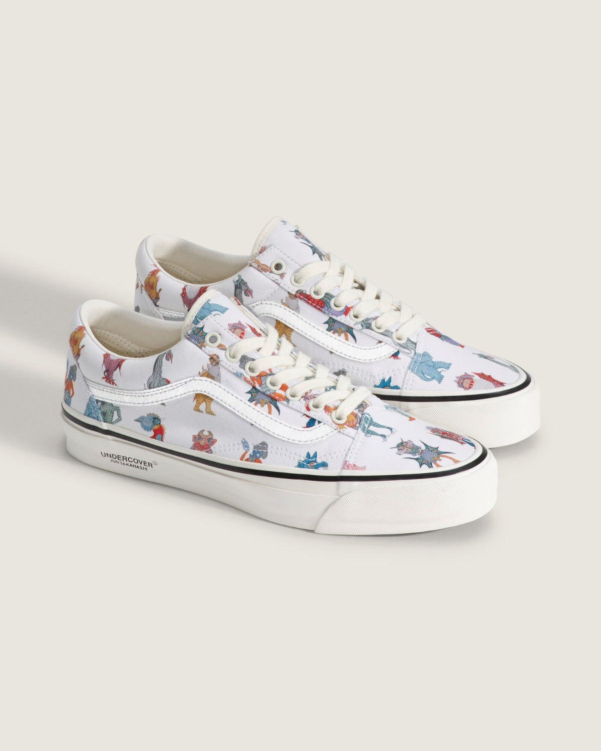 VN000VANOFW UNDERCOVER Ã OTW by Vans Old Skool Monster "White" (Men's)