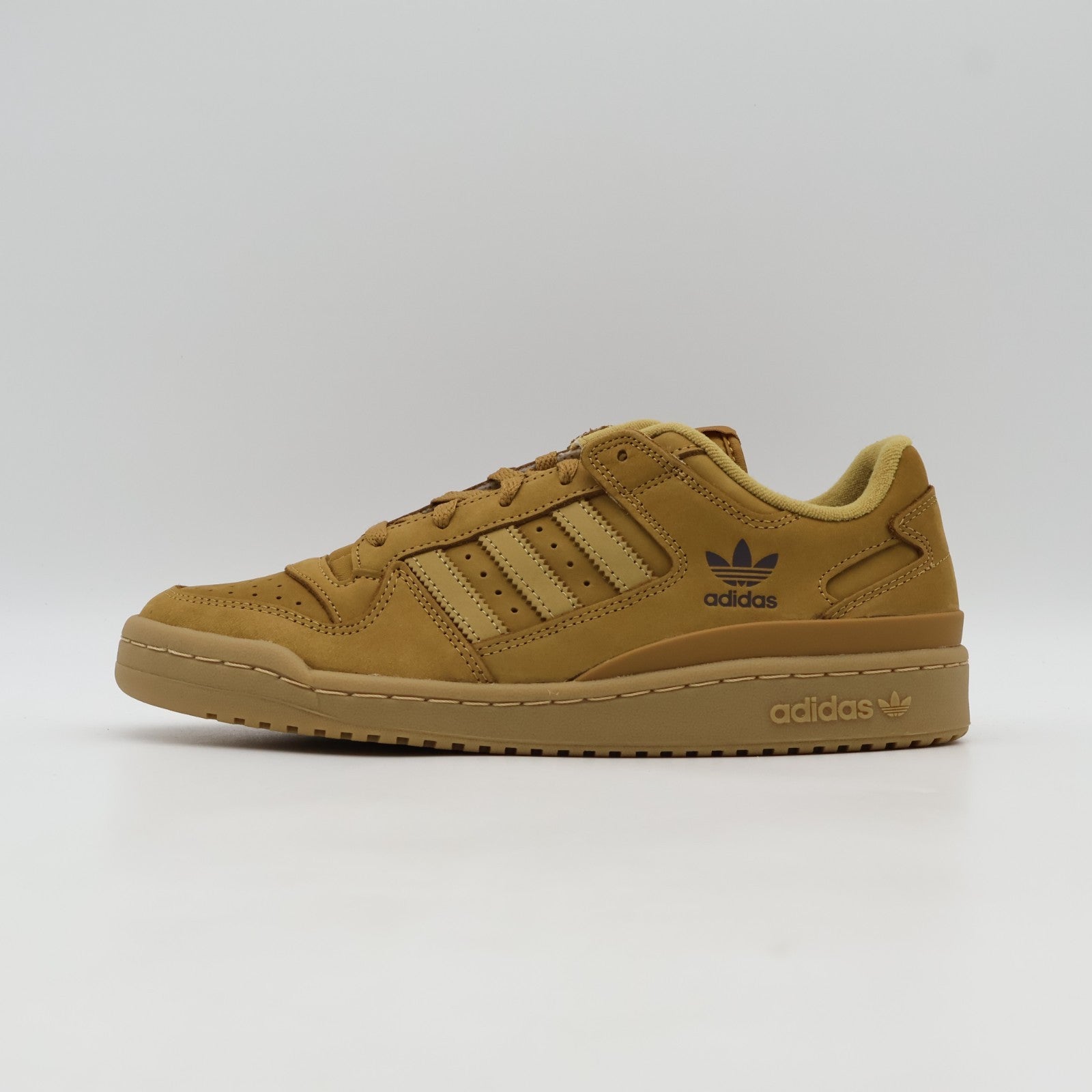 KJ3483 adidas Originals Forum Low CL Mesa Gold Gum3 (Men's)