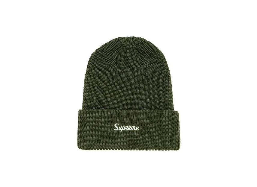 Supreme Loose Gauge Beanie Olive
