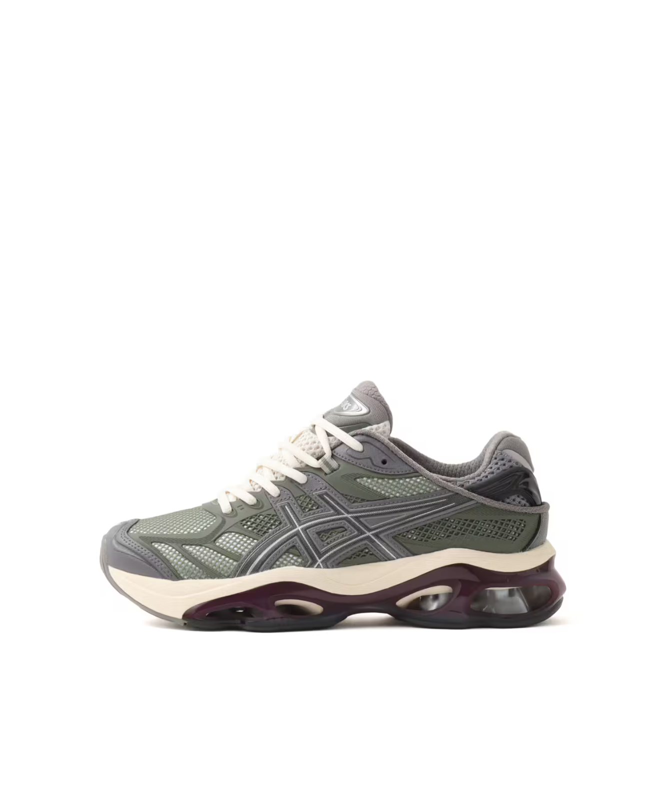 1203A678-300 Asics Gel-Kinetic 2.0 Lichen Green Beniimo Purple (Men's)