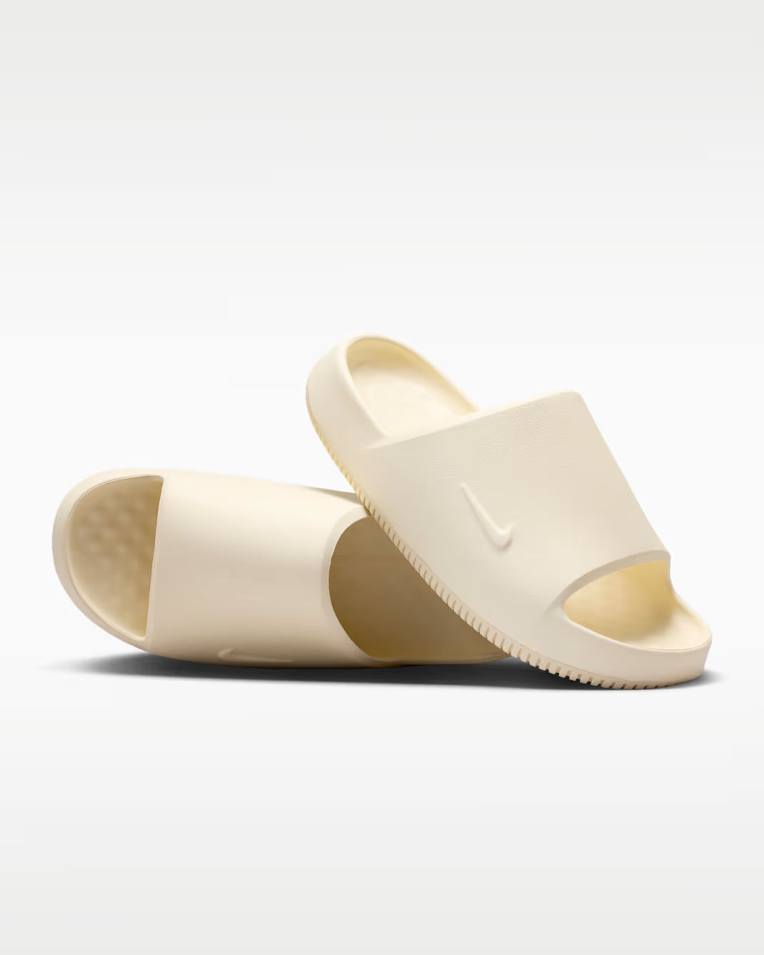 IB0183-101 Nike Calm 2.0 Slide Coconut Milk (Men's)