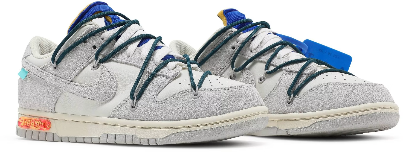 DJ0950-111 Off-White à Nike Dunk Low 1 of 50 "Lot.16" (Men's)